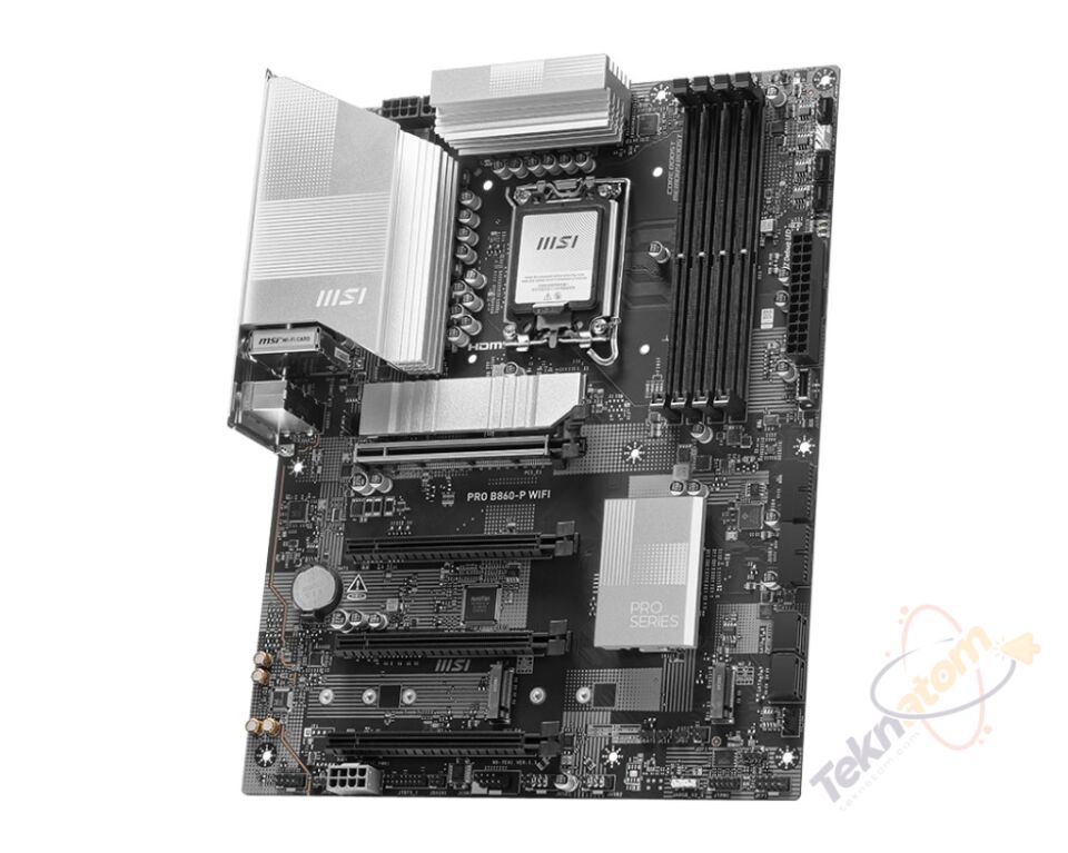MSI PRO B860-P WIFI7 DDR5 HDMI-DP TYPEC PCIE 5.0 1851p ATX