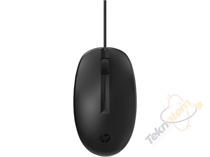 HP 125 Kablolu Optik Mouse Siyah - 265A9UT