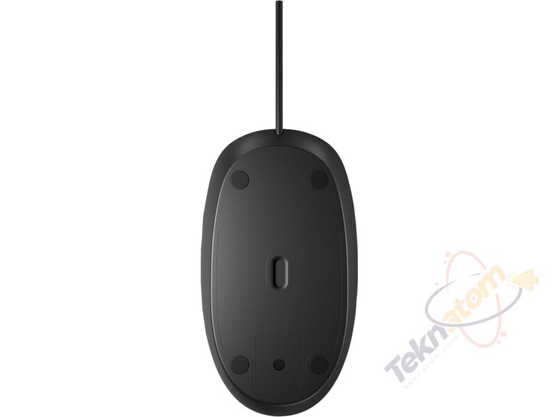 HP 125 Kablolu Optik Mouse Siyah - 265A9UT