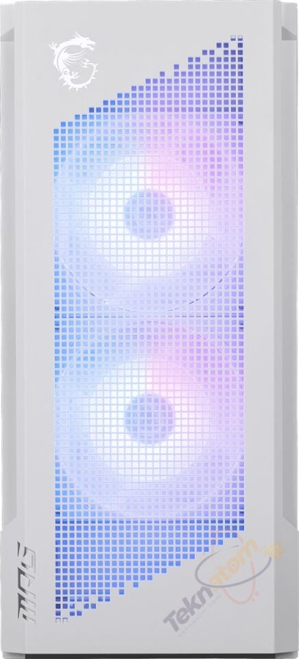 MSI MPG VELOX 300R AIRFLOW PZ WHITE Gaming Mid-Tower PC Kasası Beyaz