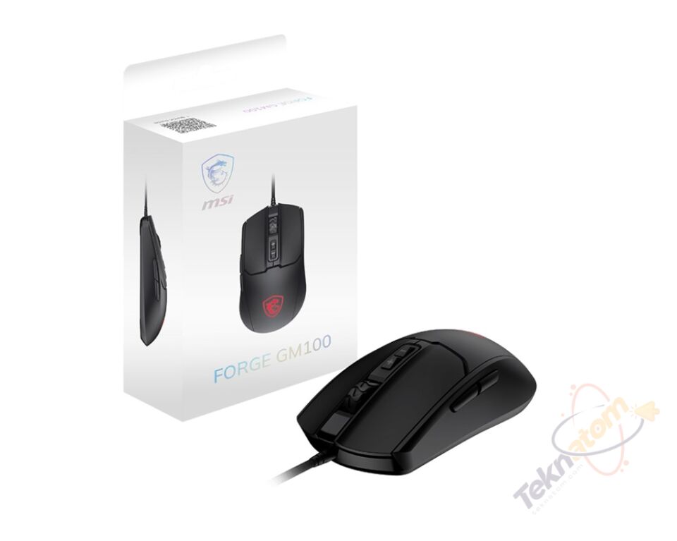 MSI GG FORGE GM100 6400dpi Gaming Mouse