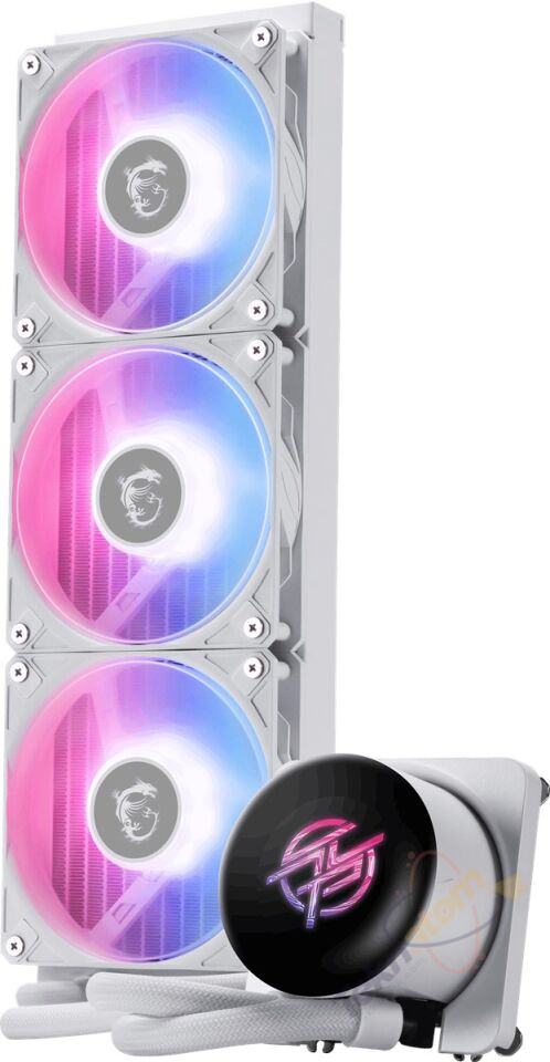 MSI 360mm MPG CORELIQUID P13 360 WHITE ARGB AM5-1851P Sıvı Soğutmalı İşlemci Fanı Beyaz