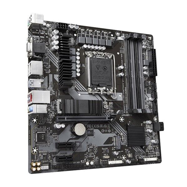 GIGABYTE B760M DS3H DDR4 HDMI TYPE-C DP PCIe 16X v4.0 1700p mATX