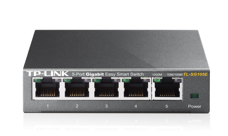 TP-LINK 5port Gigabit Yönetilebilir Switch TL-SG105E
