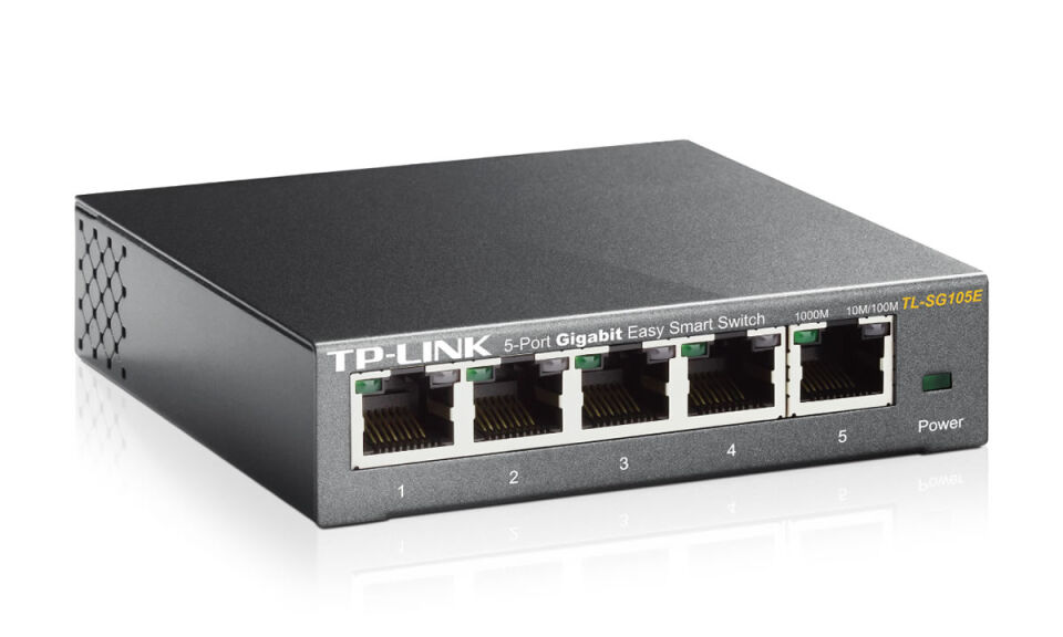 TP-LINK 5port Gigabit Yönetilebilir Switch TL-SG105E