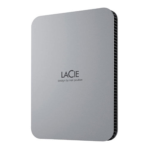 LACIE 1TB 2.5'' Mobile Drive USB 3.1 Gen 1 TypeC Taşınabilir Harici Disk Moon Gray