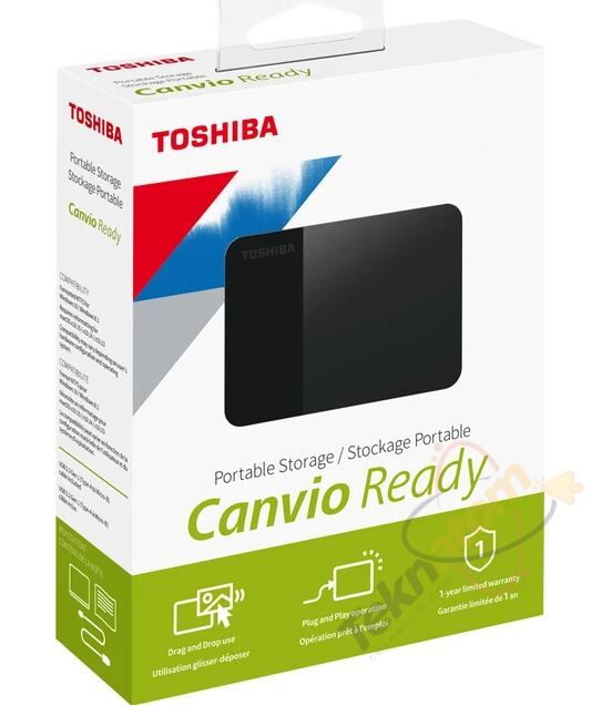 TOSHIBA 1TB 2.5'' Canvio Ready HDTP310EK3AA USB 3.0 Harici Disk