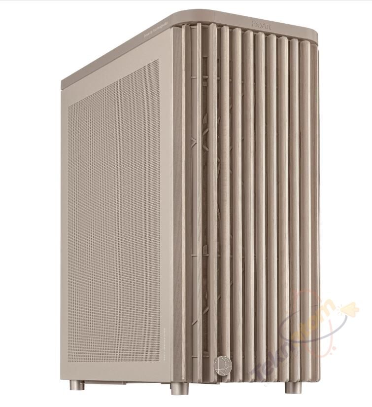 ASUS PROART PA401 WOOD MESH PWM BEIGE Gaming Mid-Tower PC Kasası