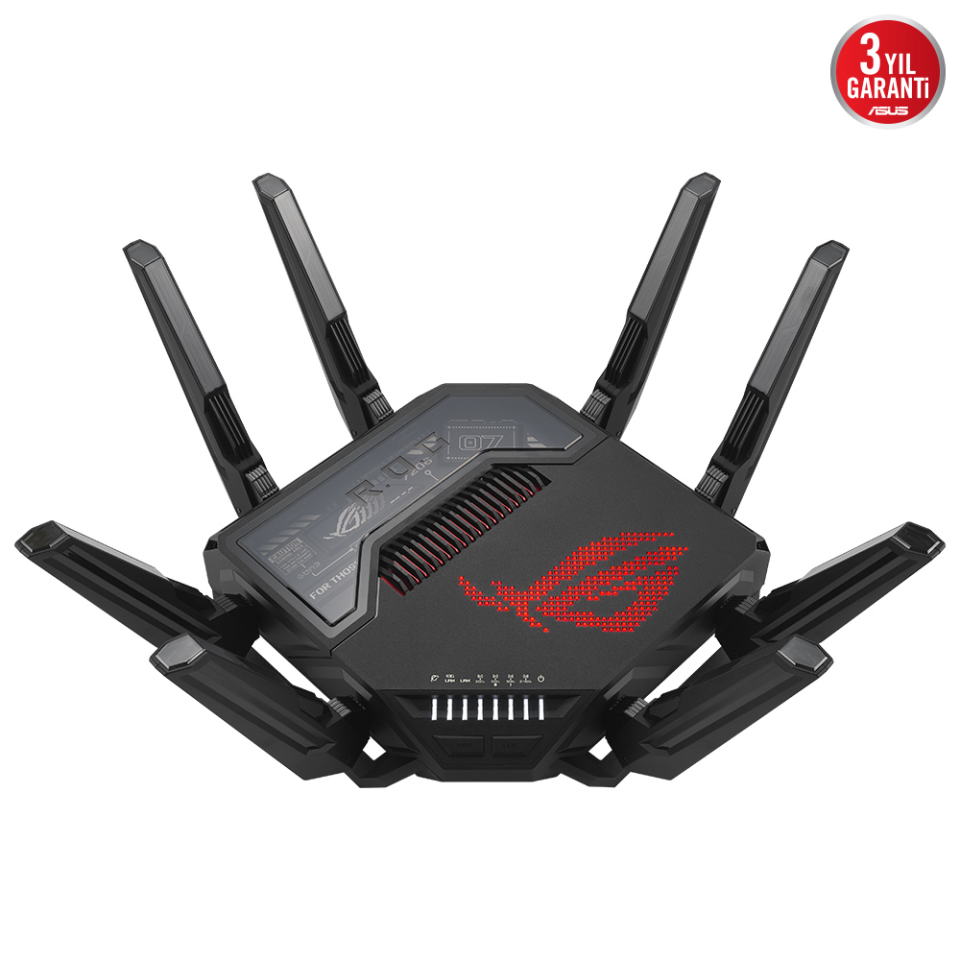 ASUS GT-BE98 WIFI7 BE25000 Üç Bant Gaming Router / 90IG08F0-MO9A0V