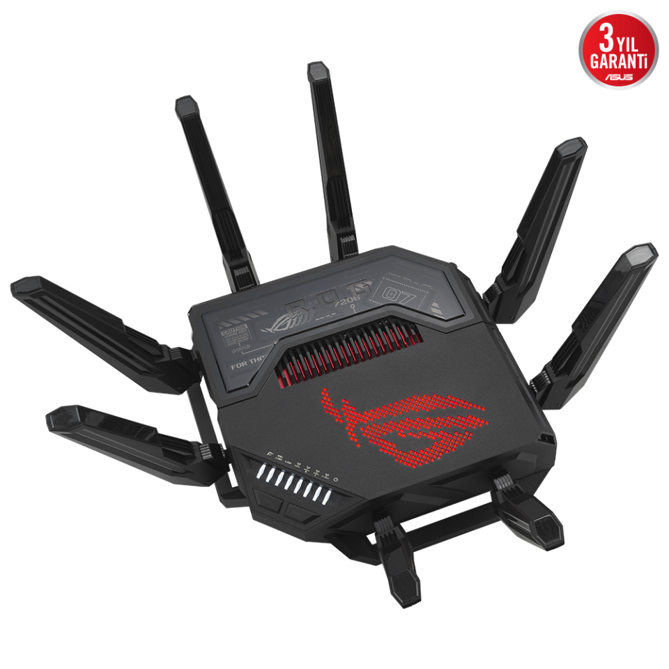ASUS GT-BE98 WIFI7 BE25000 Üç Bant Gaming Router / 90IG08F0-MO9A0V