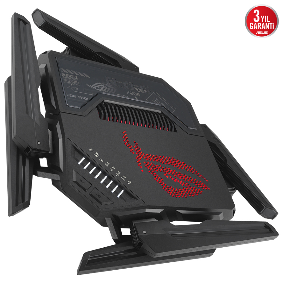ASUS GT-BE98 WIFI7 BE25000 Üç Bant Gaming Router / 90IG08F0-MO9A0V