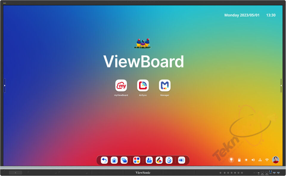 VIEWSONIC 55'' ViewBoard IFP5551 4K Ultra HD İnteraktif Akıllı Ekran