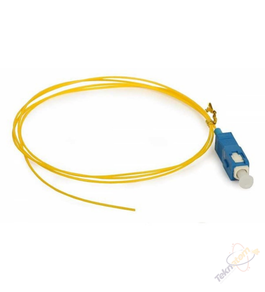 BIFO 1m SM SC 9/125µ Fiber Optik Pigtail Kablo