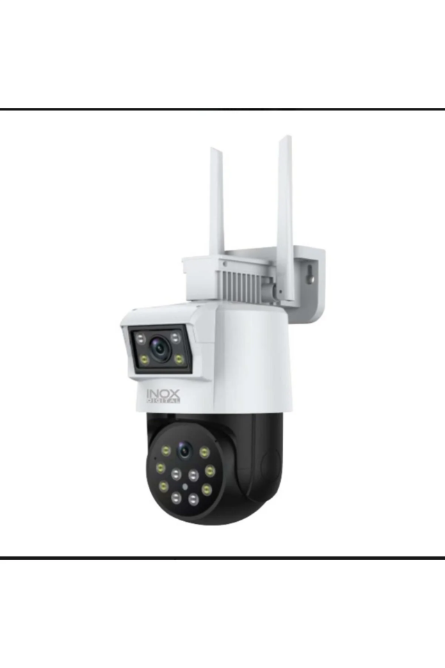 INOX 3+3MP X102 3.6MM Dual Lens Speed Dome Wıfı Kamera
