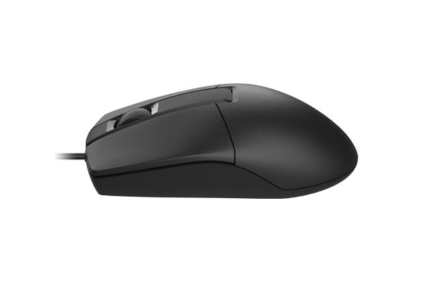 A4TECH OP-330S Kablolu USB 1200dpi Sessiz Siyah Mouse