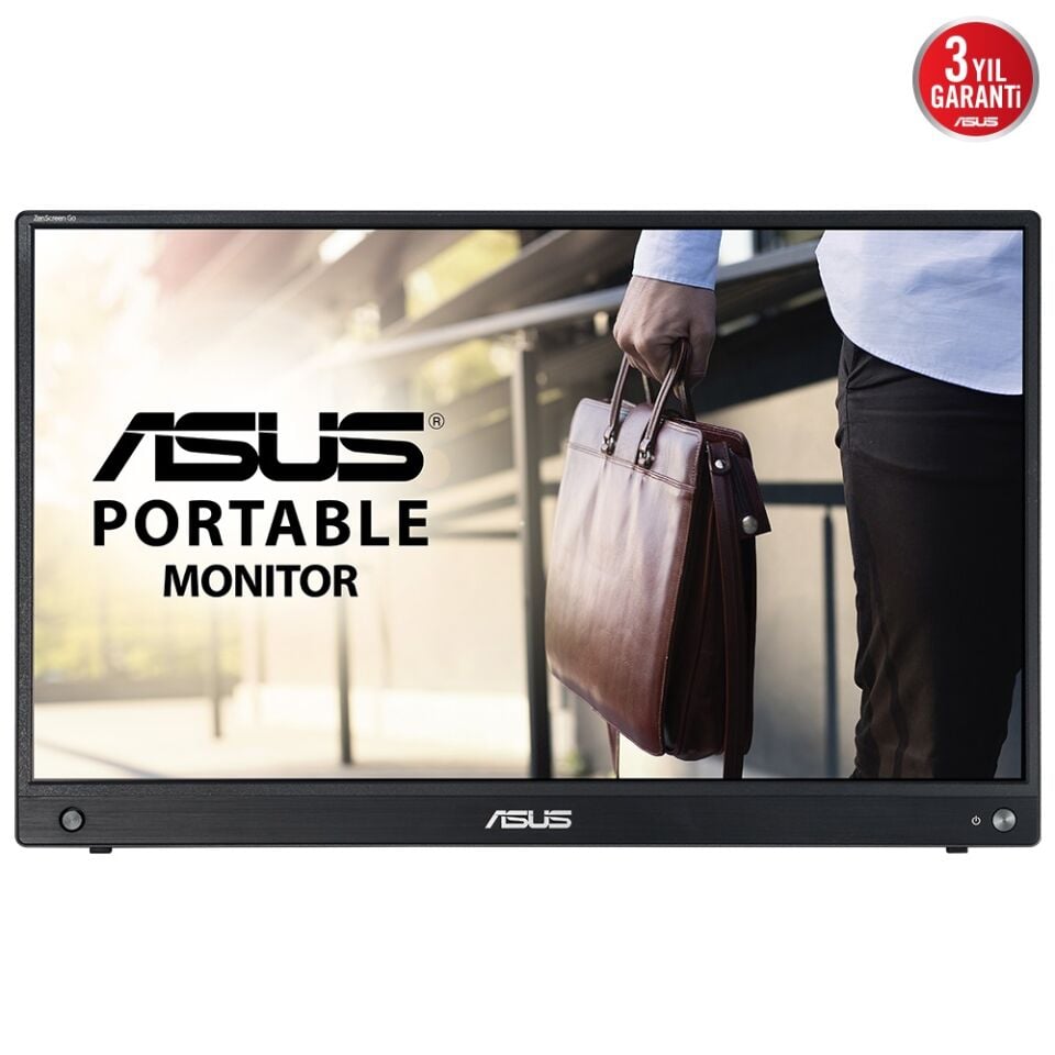 ASUS 15.6'' IPS ZenScreen MB16AWP 5MS 60HZ Kablosuz Taşınabilir Monirtör 1920x1080 /  90LM07I1-B01370