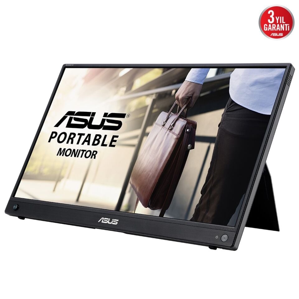 ASUS 15.6'' IPS ZenScreen MB16AWP 5MS 60HZ Kablosuz Taşınabilir Monirtör 1920x1080 /  90LM07I1-B01370