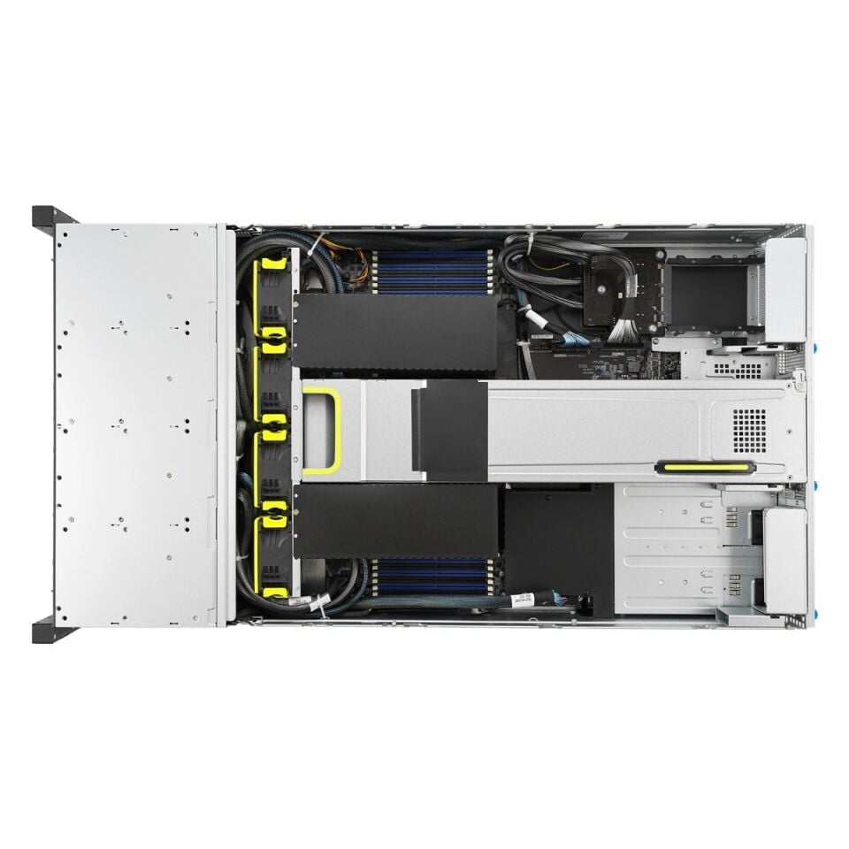 ASUS RS720-E11-RS24U 2U Dual Intel Xeon-İşlemci Disk Ram Yok-24xNVMe-10Gbe-2600w Rack Sunucu / 90SF01Z1-M008V0