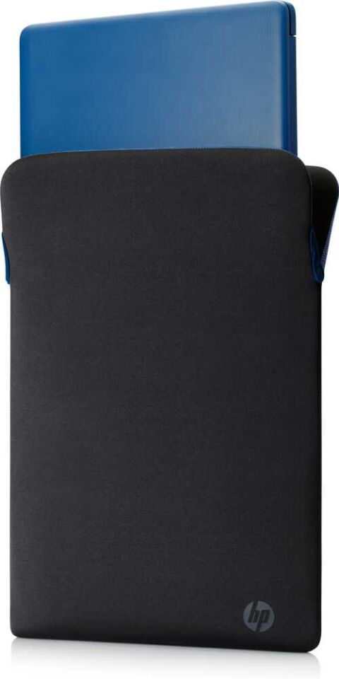 HP 14.1'' Reversible Protective 2F1X4AA Slim Notebook Kılıfı Siyah/Mavi
