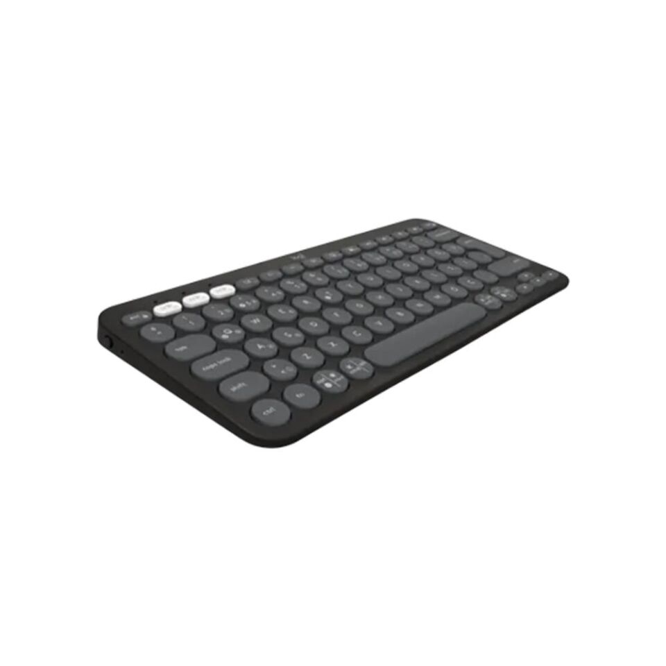 LOGITECH Pebble Keys 2 K380s Bluetooth Q Trk Siyah Klavye (920-011860)
