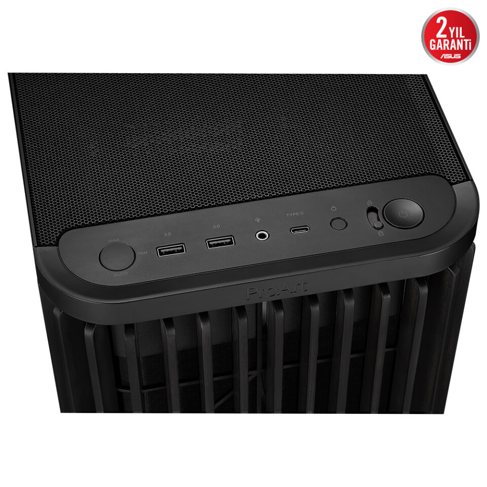 ASUS PROART PA401 WOOD METAL Gaming Mid-Tower Pc Kasası / 90DC00M0-B39010