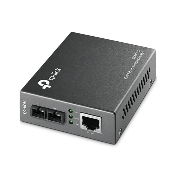 TP-LINK MC110CS 10/100Mbps Single-Mode SC/UPC 1310nm 20km Fast Ethernet Medya Dönüştürücü