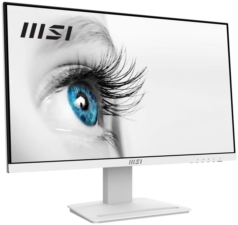 MSI 23.8'' IPS PRO MP243XW 1ms 100Hz HDMI-DP Kurumsal Monitör 1920x1080 Beyaz