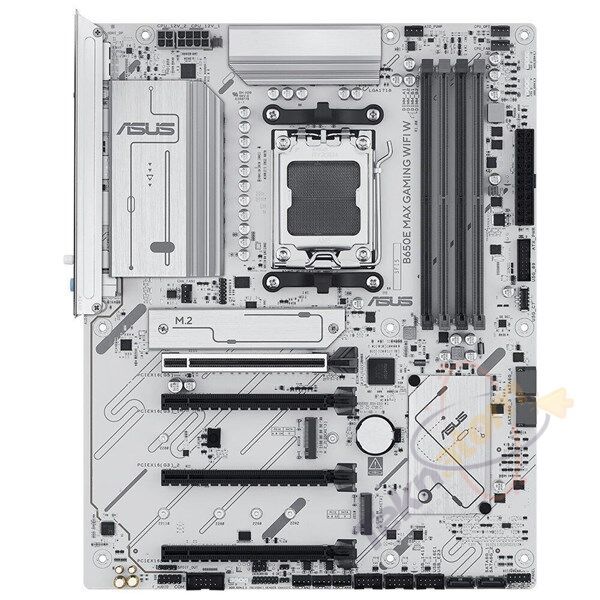 ASUS B650E MAX GAMING WIFI6E W DDR5 HDMI DP PCIE 5.0 AM5 ATX BEYAZ