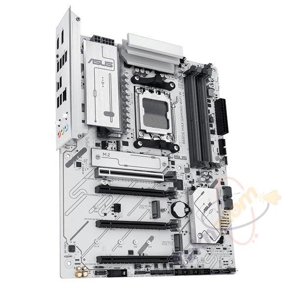 ASUS B650E MAX GAMING WIFI6E W DDR5 HDMI DP PCIE 5.0 AM5 ATX BEYAZ