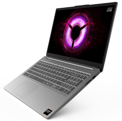 LENOVO 15.6'' RYZEN 7 7735HS - 16GB DDR5 RAM - 512GB NVME - 6GB RTX4050 FDOS / LOQ 15ARP10E 83S0002YTR