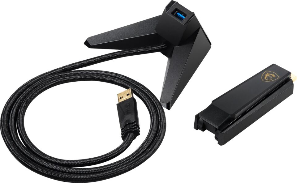 MSI AXE5400 WIFI6E Usb Kablosuz Ağ Adaptörü