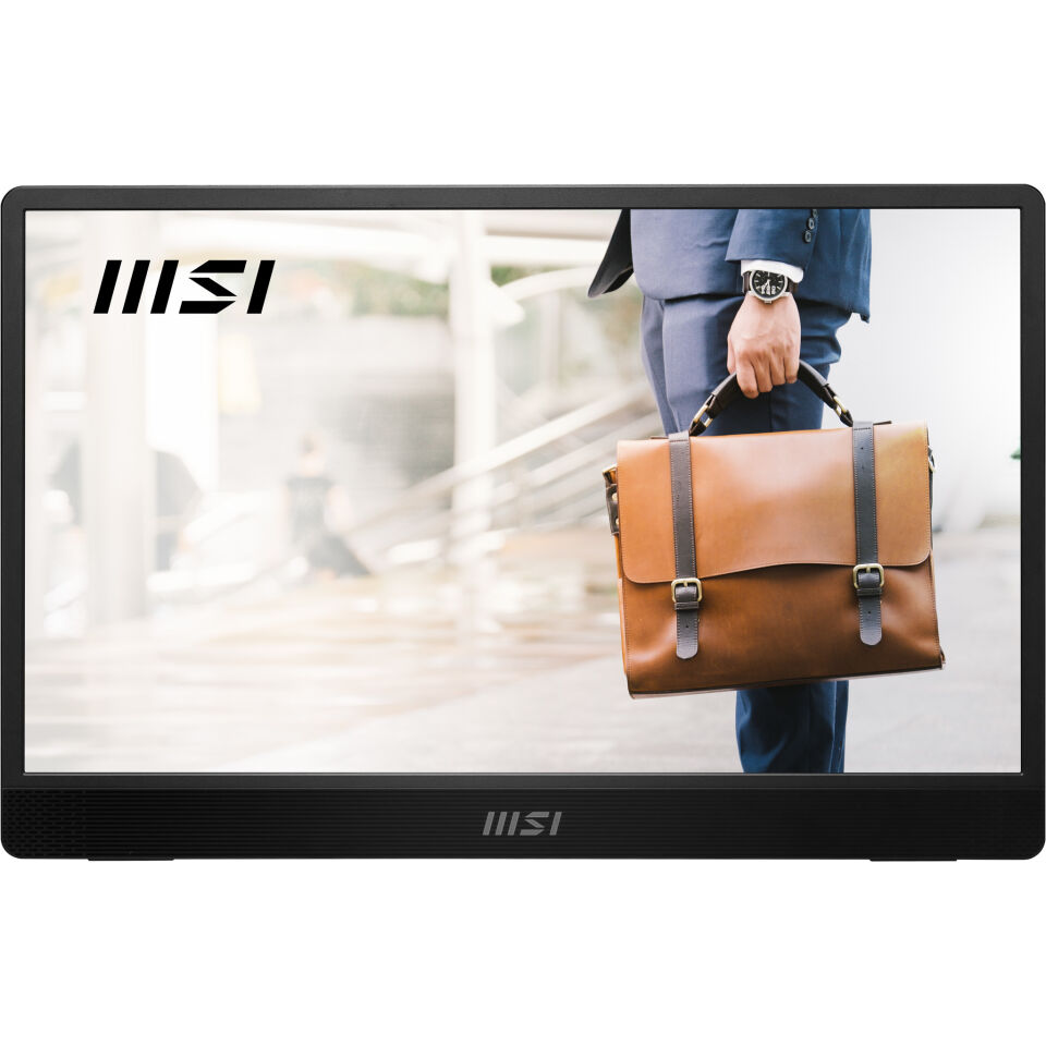MSI 15.6'' IPS PRO MP161 E2 4MS 60HZ mHDMI-TYPEC Taşınabilir Monitör 1920x1080