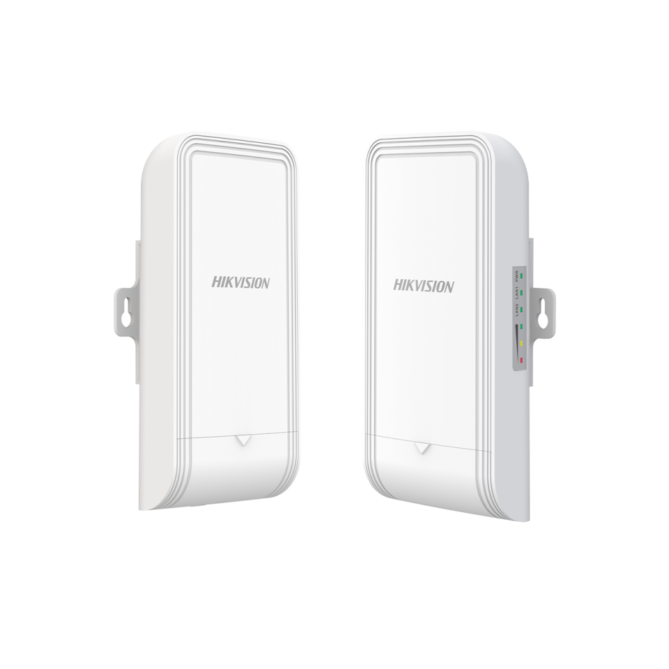 HIKVISION 1KM 2,4Ghz 300Mbps 2xMbit Poe Britge (2-li set) DS-3WF1000-EI-2N/P