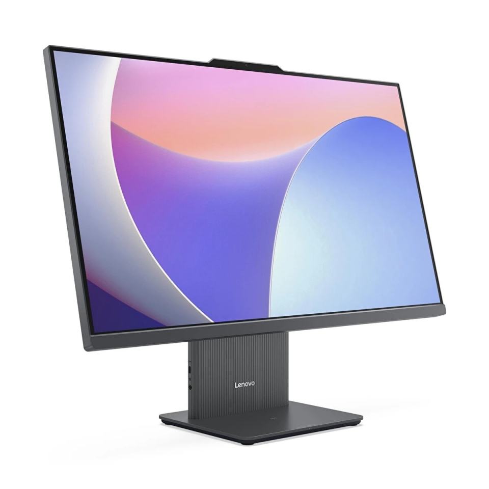 LENOVO AIO 27'' Ryzen 7 7735HS 32GB DDR5 RAM - 512GB NVME O/B UHD FDOS / IDEACENTRE F0HQ00ACTR Siyah