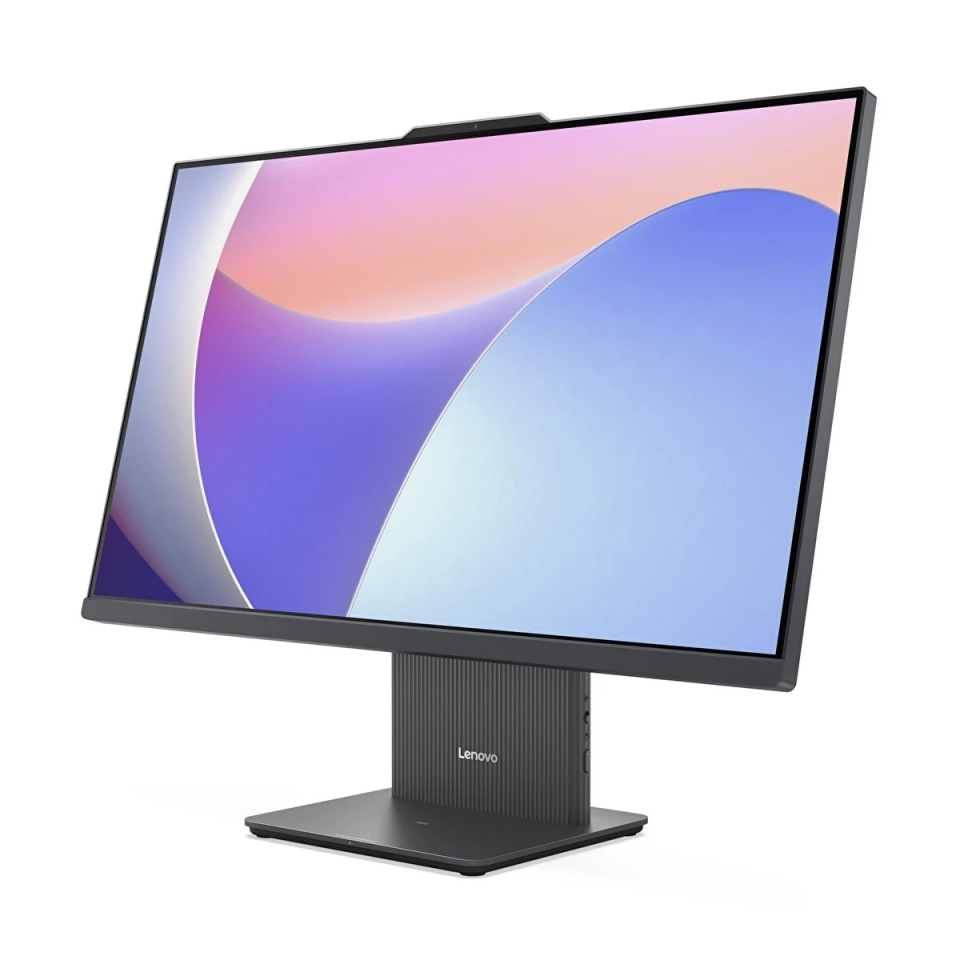 LENOVO AIO 27'' Ryzen 7 7735HS 32GB DDR5 RAM - 512GB NVME O/B UHD FDOS / IDEACENTRE F0HQ00ACTR Siyah