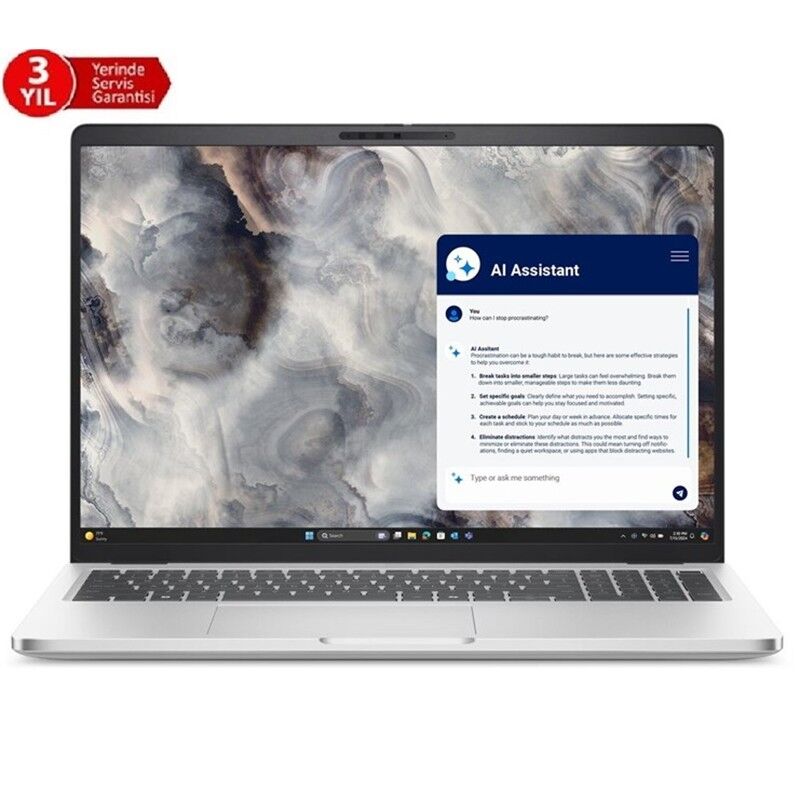 DELL 16'' ULTRA 5 235U-16GB DDR5 RAM-512GB NVME-FDOS NOTEBOOK / PRO 16 BTO105_PC16250U