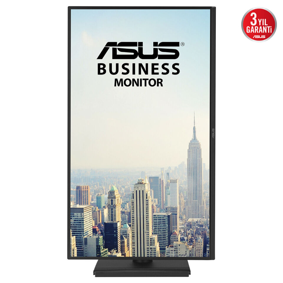 ASUS 27'' IPS BE27AQ 5MS 75HZ HDMI-DP Multimedya Pivot Kurumsal Monitör 2560x1440 / 90LM03I1-B01171 Garanti Süresi : 36 Ay