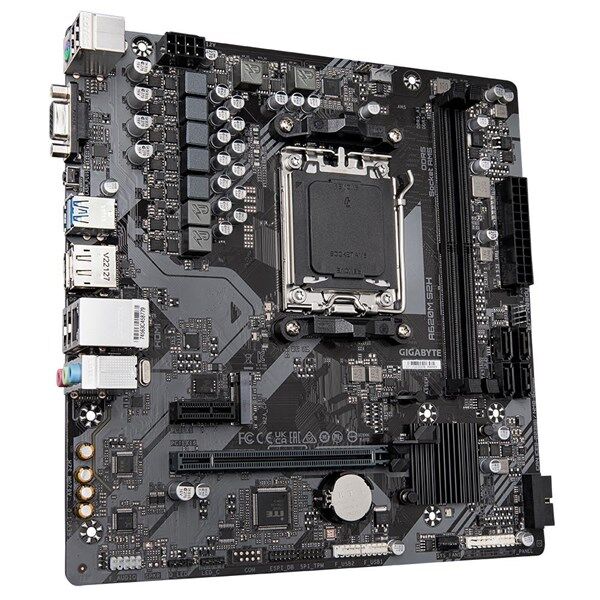 GIGABYTE A620M-S2H DDR5 HDMI DP PCIe 16X v4.0 AM5 mATX