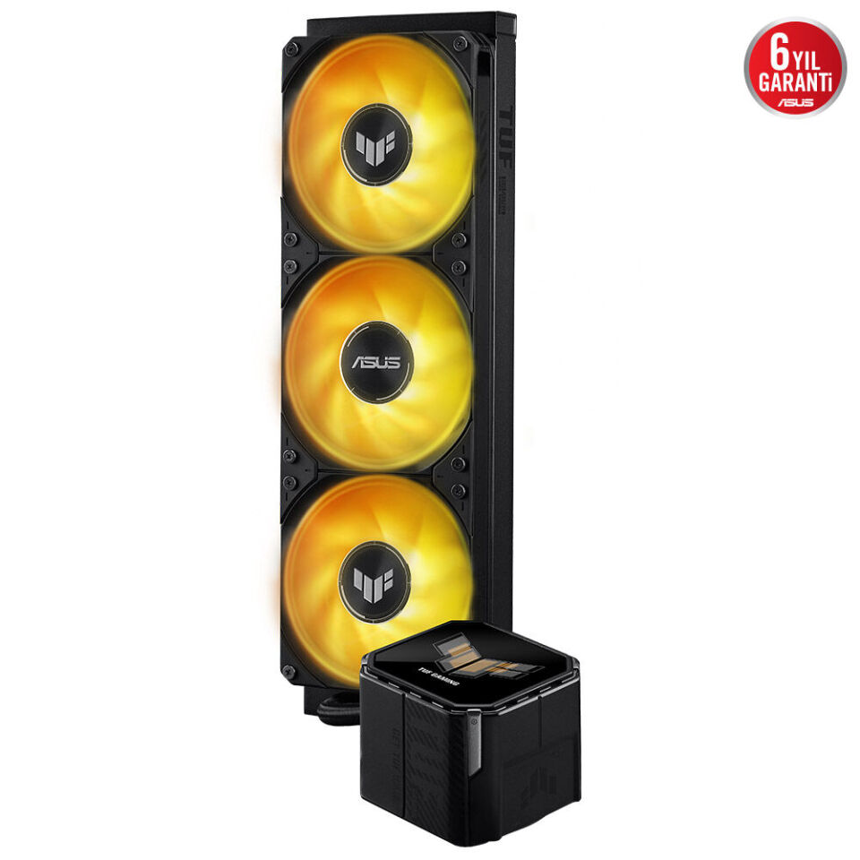 ASUS 360MM TUF GAMING LC III 360 ARGB LCD AM5-1851p Sıvı Soğutmalı İşlemci Fanı / 90RC01A1-B0EAY0
