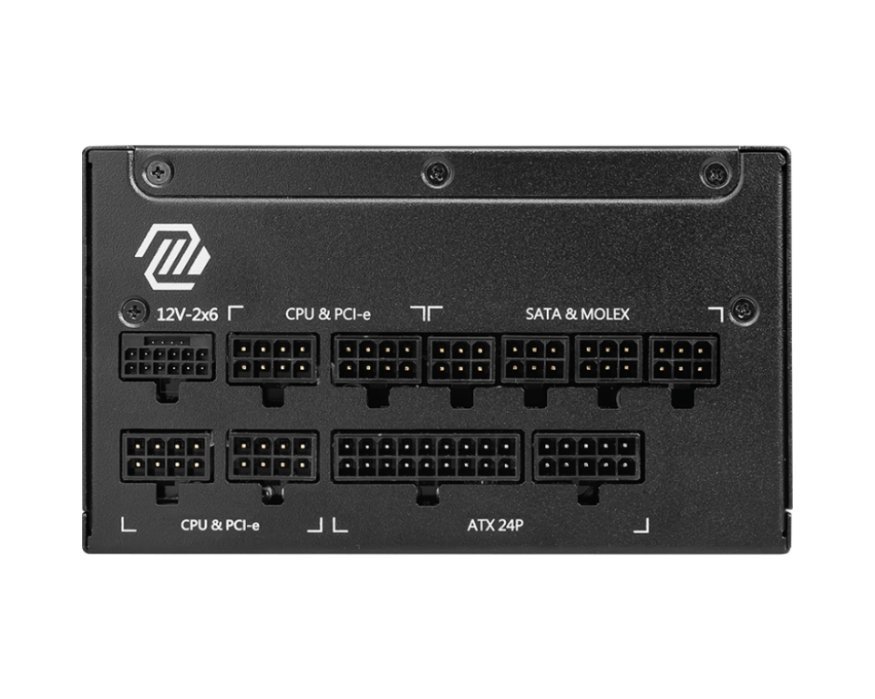 MSI 1250w 80+ Gold MAG A1250GL PCIE5 Tam Modüler Power Supply