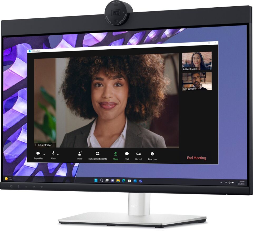 DELL 23.8'' IPS Pro 24 Plus P2424HEB 5MS 60HZ HDMI-DP RJ45 Web Kameralı Video Konferans Monitör 1920x1080