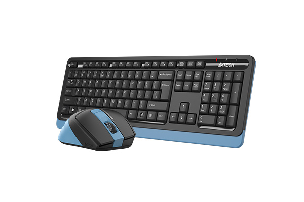 A4TECH FG1035 Kablosuz Q Trk Siyah/Mavi Klavye - Mouse Set