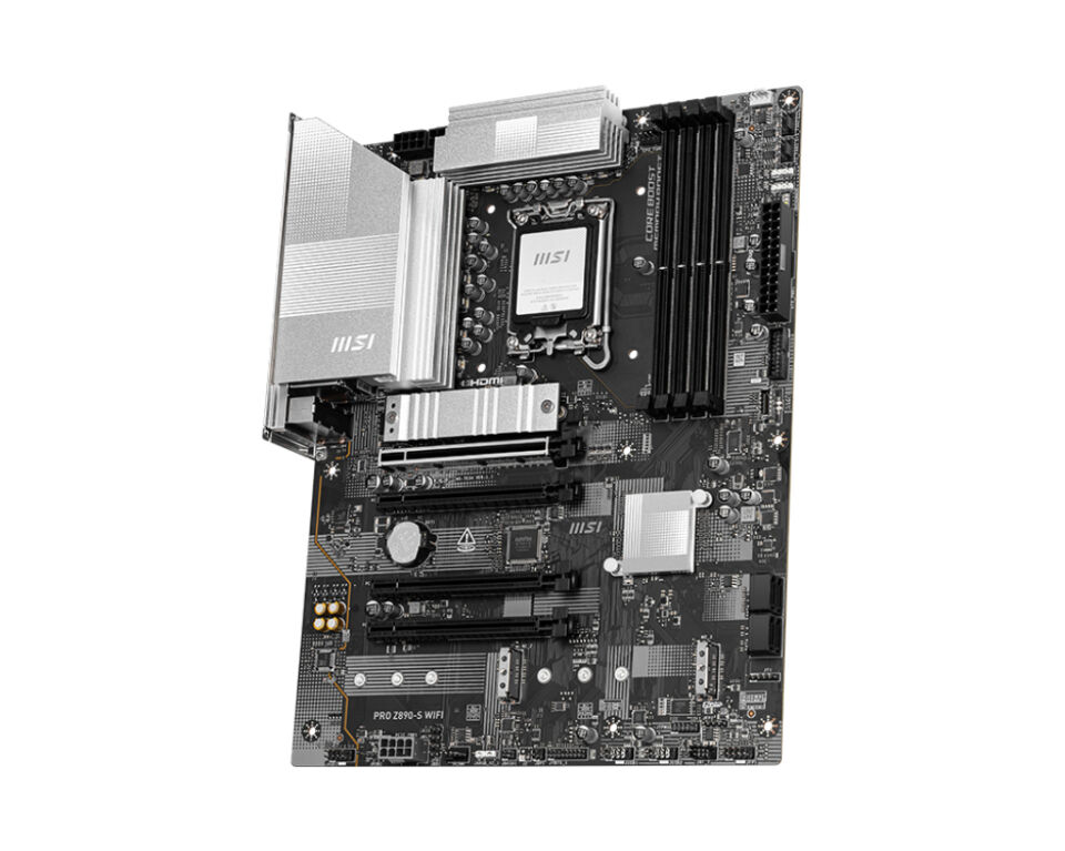 MSI PRO Z890-S WIFI6E DDR5 HDMI-DP TYPEC PCIE 5.0 1851p ATX