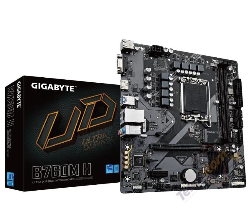 GIGABYTE B760M-H DDR5 VGA-HDMI PCIe 4.0 1700p mATX