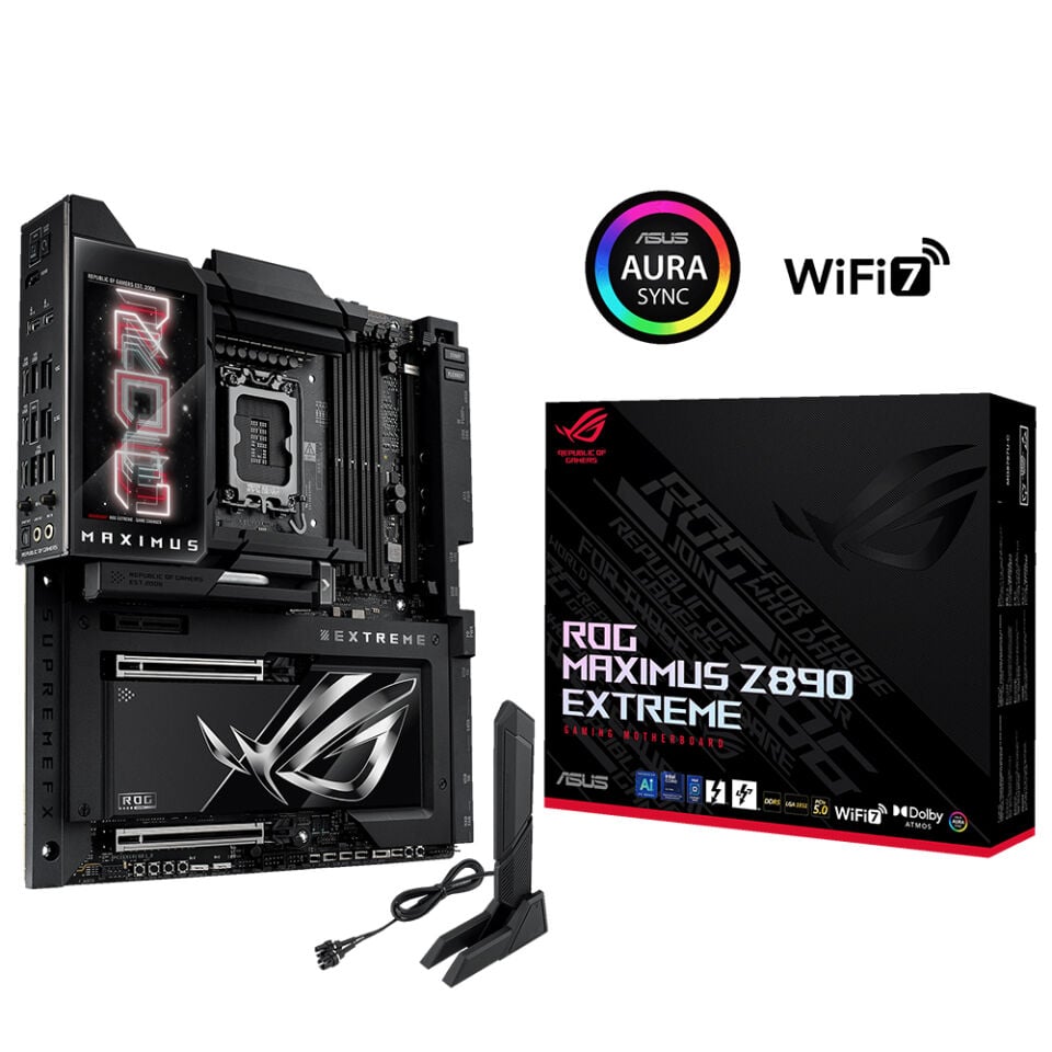 ASUS ROG MAXIMUS Z890 EXTREME WIFI7 DDR5 HDMI-THUNDERBOLT5 TYPEC PCIE 5.0 1851p ATX / 90MB1IA0-M0EAY0