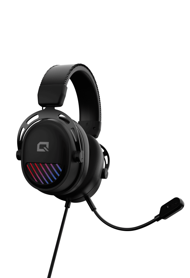 QUANTUM Kablolu USB RGB Gaming Kulaklık
