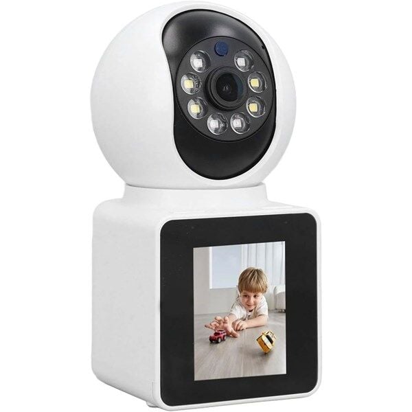 APRONX 4MP Küp 2.4'' LCD Ekranlı Wıfı Kablosuz IP Kamera AX-BN120 4G