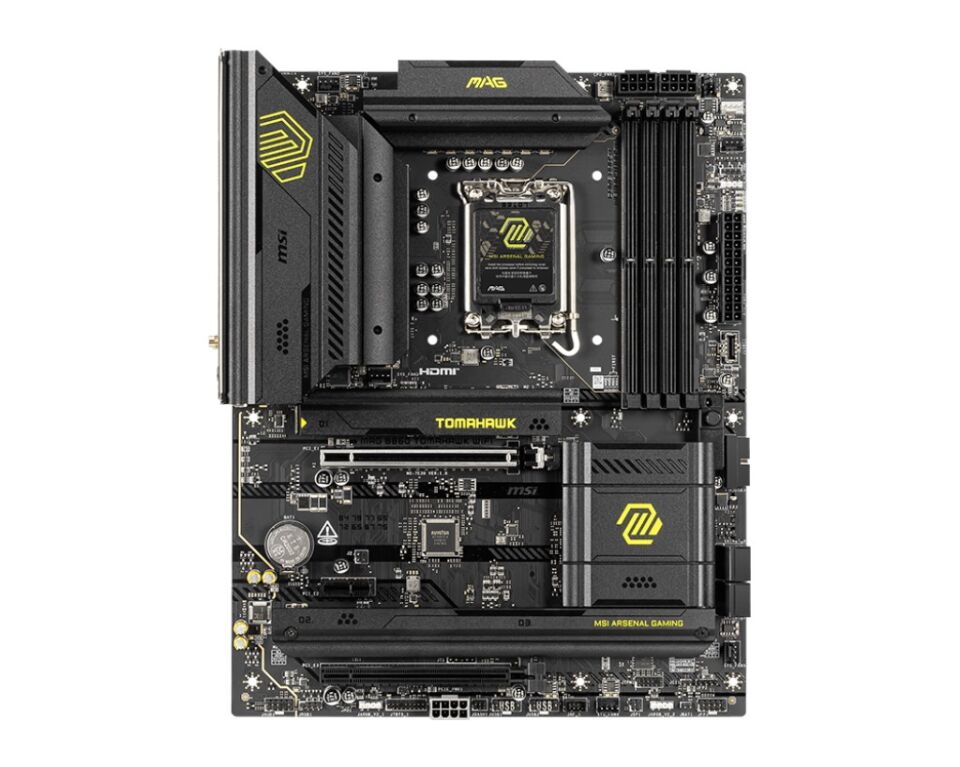 MSI MAG B860 TOMAHAWK WIFI7 DDR5 HDMI-DP TYPEC PCIE 5.0 1851p ATX