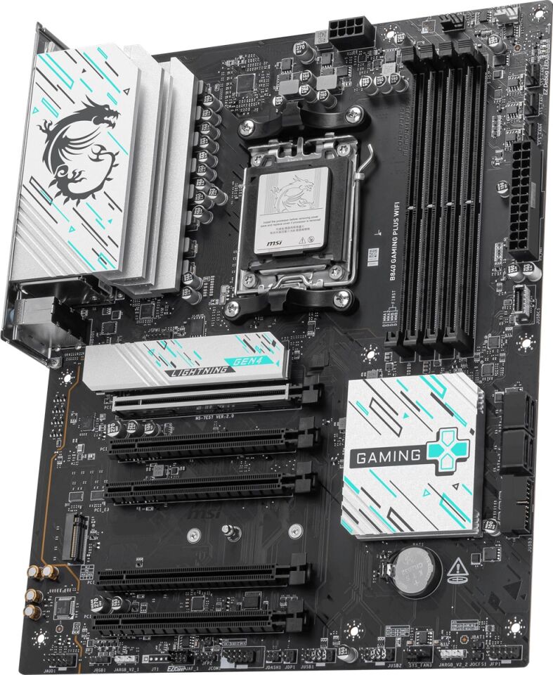 MSI B840 GAMING PLUS WIFI7 DDR5 HDMI-TYPEC PCIE 4.0 AM5 ATX