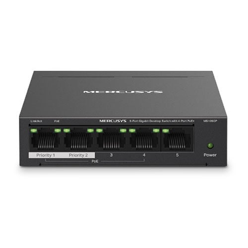 TP-LINK 5port 65w 4port PoE MS105GP GIGABIT Yönetilemez Switch